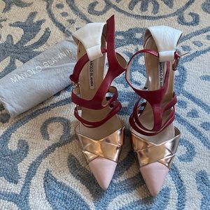 Manolo Blahnik Strappy Heel